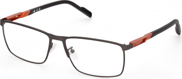 adidas SP5059 Eyeglasses, 009 - Matte Gunmetal / Matte Black
