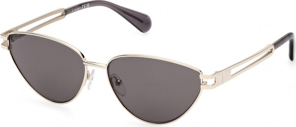 MAX&Co. MO0089 Sunglasses, 32A - Shiny Pale Gold / Shiny Pale Gold