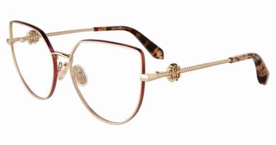 Roberto Cavalli VRC048 Eyeglasses, ROSE GOLD/PINK (0323)