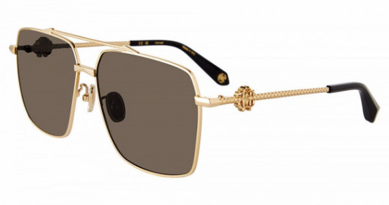 Roberto Cavalli SRC036V Sunglasses, YELLOW GOLD (400P)