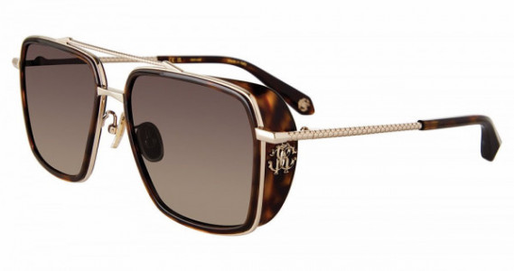 Roberto Cavalli SRC036M Sunglasses, SHINY LIGHT GOLD (0594)