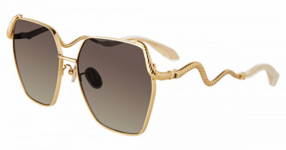 Roberto Cavalli SRC035M Sunglasses, YELLOW GOLD (0400)
