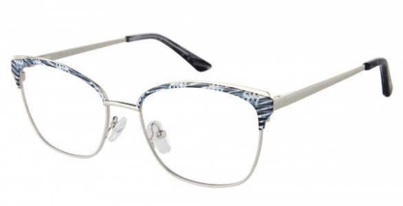 Kay Unger NY K268 Eyeglasses, silver