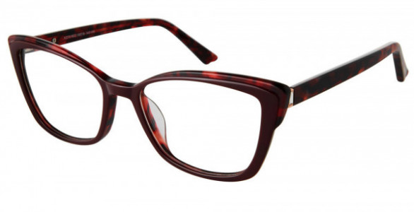 Kay Unger NY K270 Eyeglasses, red