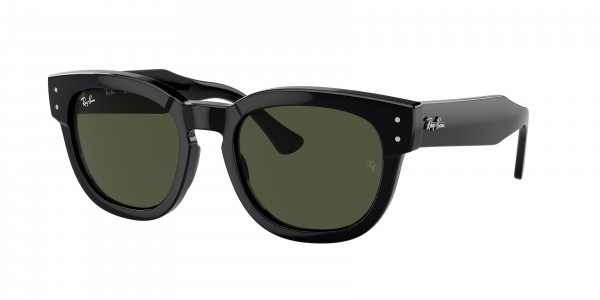 Ray-Ban RB0298SF MEGA HAWKEYE Sunglasses, 901/31 MEGA HAWKEYE BLACK GREEN (BLACK)