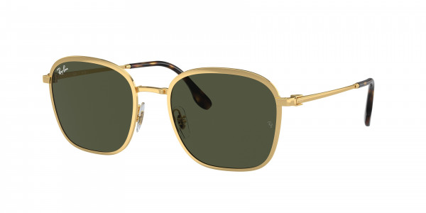 Ray-Ban RB3720 Sunglasses, 001/31 ARISTA GREEN (GOLD)