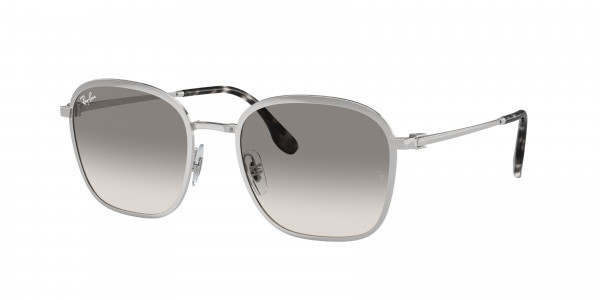 Ray-Ban RB3720 Sunglasses, 003/32 SILVER CLEAR GRADIENT GREY (SILVER)