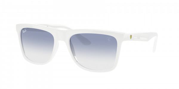 Ray-Ban RB4413M Sunglasses, F69219 WHITE CLEAR GRADIENT LIGHT BLU (WHITE)