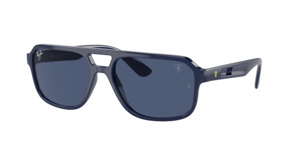 Ray-Ban RB4414M Sunglasses, F68880 BLUE DARK BLUE (BLUE)