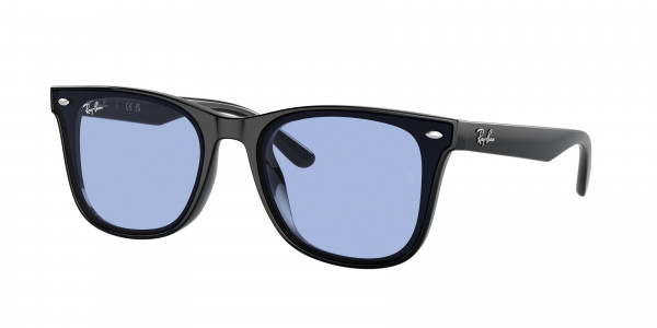 Ray-Ban RB4420 Sunglasses, 601/80 BLACK BLUE (BLACK)