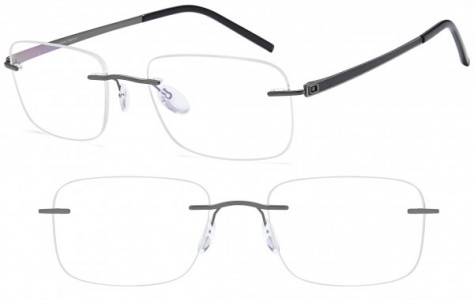 Simplylite SL 905 Eyeglasses, Gunmetal Black
