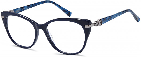 Di Caprio DC229 Eyeglasses, Blue