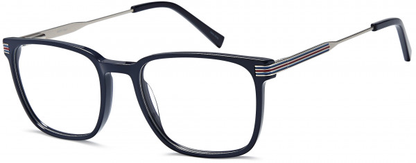 Di Caprio DC372 Eyeglasses, Blue Red