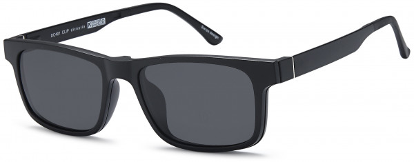 Di Caprio DC401 CLIP Eyeglasses, Black
