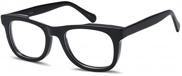 Di Caprio DC224 Eyeglasses, Black