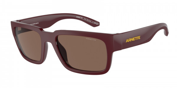 Arnette AN4326U SAMHTY Sunglasses, 290573 SAMHTY MATTE/SHINY BORDEAUX DA (RED)
