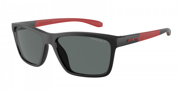 Arnette AN4328U MIDDLEMIST Sunglasses, 275381 MIDDLEMIST BLACK DARK GREY POL (BLACK)
