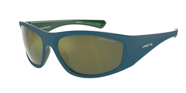 Arnette AN4331 ILUM Sunglasses, 29266R ILUM MATTE BLUE/ALUMINA EMERAL (BLUE)