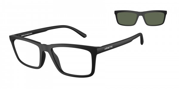 Arnette AN4333 HYPNO 2.0 Sunglasses, 27581W HYPNO 2.0 MATTE BLACK CLEAR (BLACK)
