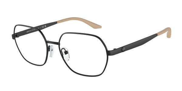 Armani Exchange AX1062 Eyeglasses, 6000 MATTE BLACK (BLACK)