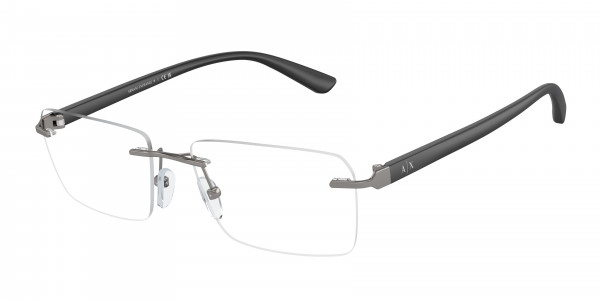 Armani Exchange AX1064 Eyeglasses, 6003 MATTE GUNMETAL (GREY)