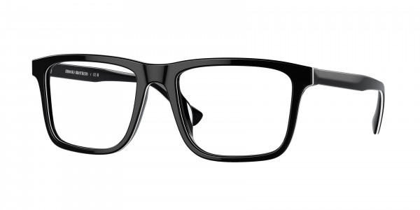 Brooks Brothers BB2062U Eyeglasses, 6007 BLACK WHITE LAMINATE (BLACK)