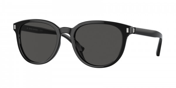 Brooks Brothers BB5050U Sunglasses, 606487 BLACK BIO DARK GREY SOLID (BLACK)
