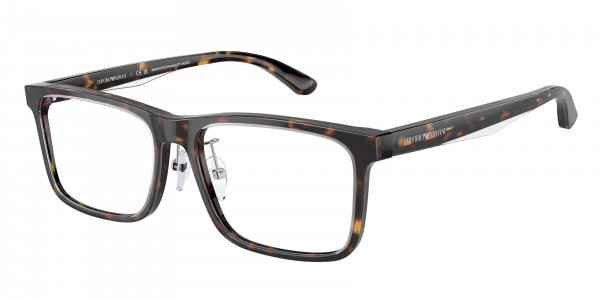 Emporio Armani EA3227F Eyeglasses, 6052 SHINY HAVANA/TOP CRYSTAL (TORTOISE)