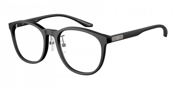 Emporio Armani EA3229F Eyeglasses, 5001 MATTE BLACK (BLACK)