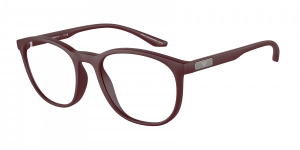 Emporio Armani EA3229 Eyeglasses, 5261 MATTE BORDEAUX (RED)