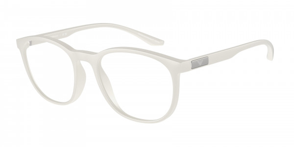 Emporio Armani EA3229 Eyeglasses, 5344 MATTE WHITE (WHITE)