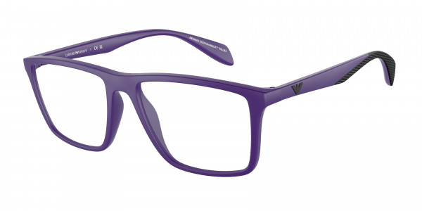 Emporio Armani EA3230 Eyeglasses, 5246 MATTE VIOLET (VIOLET)