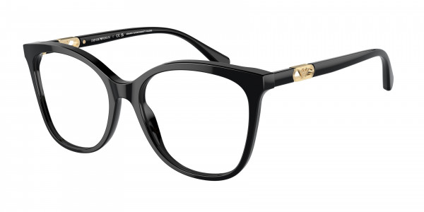Emporio Armani EA3231 Eyeglasses, 5017 SHINY BLACK (BLACK)