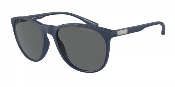 Emporio Armani EA4210F Sunglasses, 576387 MATTE BLUETTE DARK GREY (BLUE)