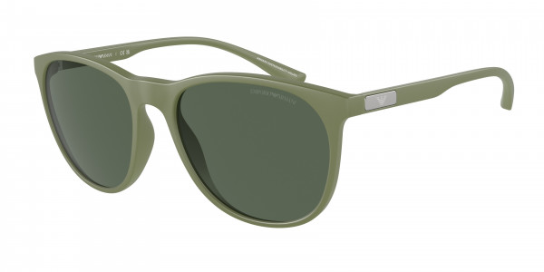 Emporio Armani EA4210 Sunglasses, 542471 MATTE SAGE GREEN DARK GREEN (GREEN)