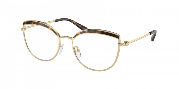 Michael Kors MK3072 NAPIER Eyeglasses, 1016 NAPIER LIGHT GOLD / DARK TORT (GOLD)