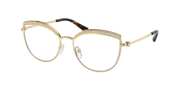 Michael Kors MK3072 NAPIER Eyeglasses, 1018 NAPIER LIGHT GOLD / CRYSTAL IN (GOLD)