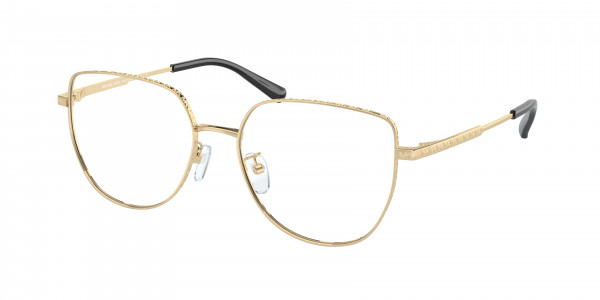 Michael Kors MK3075D JAIPUR Eyeglasses, 1016 JAIPUR LIGHT GOLD (GOLD)