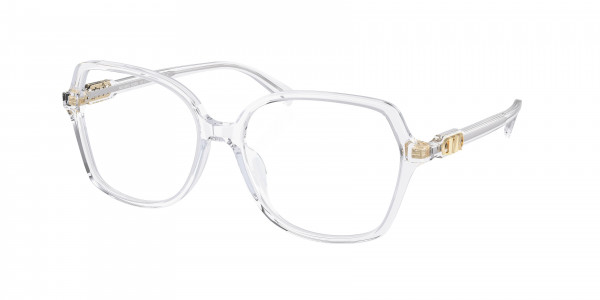 Michael Kors MK4111F BERNAL Eyeglasses, 3957 BERNAL CLEAR TRANSPARENT (TRANSPARENT)