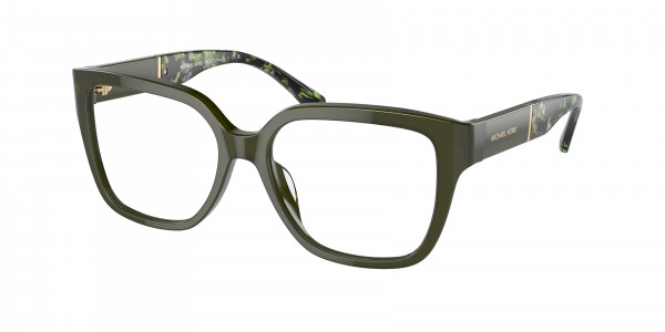Michael Kors MK4112 POLANCO Eyeglasses, 3947 POLANCO OPAL GREEN (GREEN)