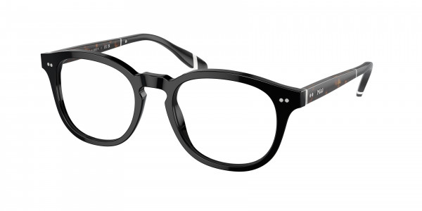 Polo PH2267 Eyeglasses, 5001 SHINY BLACK (BLACK)