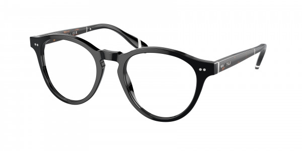 Polo PH2268 Eyeglasses, 5001 SHINY BLACK (BLACK)