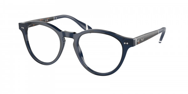 Polo PH2268 Eyeglasses, 5470 SHINY TRANSP. BLUE (BLUE)