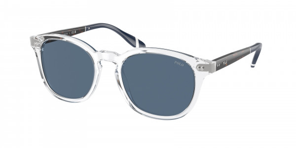 Polo PH4206 Sunglasses, 533180 SHINY CRYSTAL DARK BLUE (BLUE)