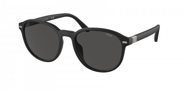 Polo PH4207U Sunglasses, 562487 MATTE BLACK GREY (BLACK)