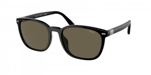 Polo PH4208U Sunglasses, 5001/3 SHINY BLACK BROWN (BLACK)