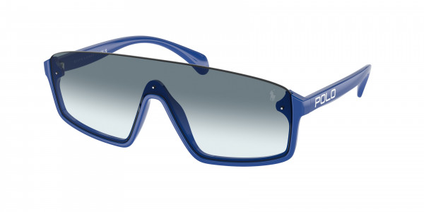 Polo PH4211U Sunglasses, 596219 SHINY ROYAL BLUE GRADIENT BLUE (BLUE)