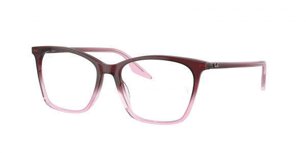 Ray-Ban Optical RX5422 Eyeglasses, 8311 RED GRADIENT PINK (RED)