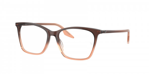 Ray-Ban Optical RX5422 Eyeglasses, 8312 BROWN GRADIENT ORANGE (BROWN)