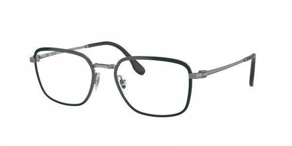 Ray-Ban Optical RX6511 Eyeglasses, 3165 GREEN ON GUNMETAL (GREEN)